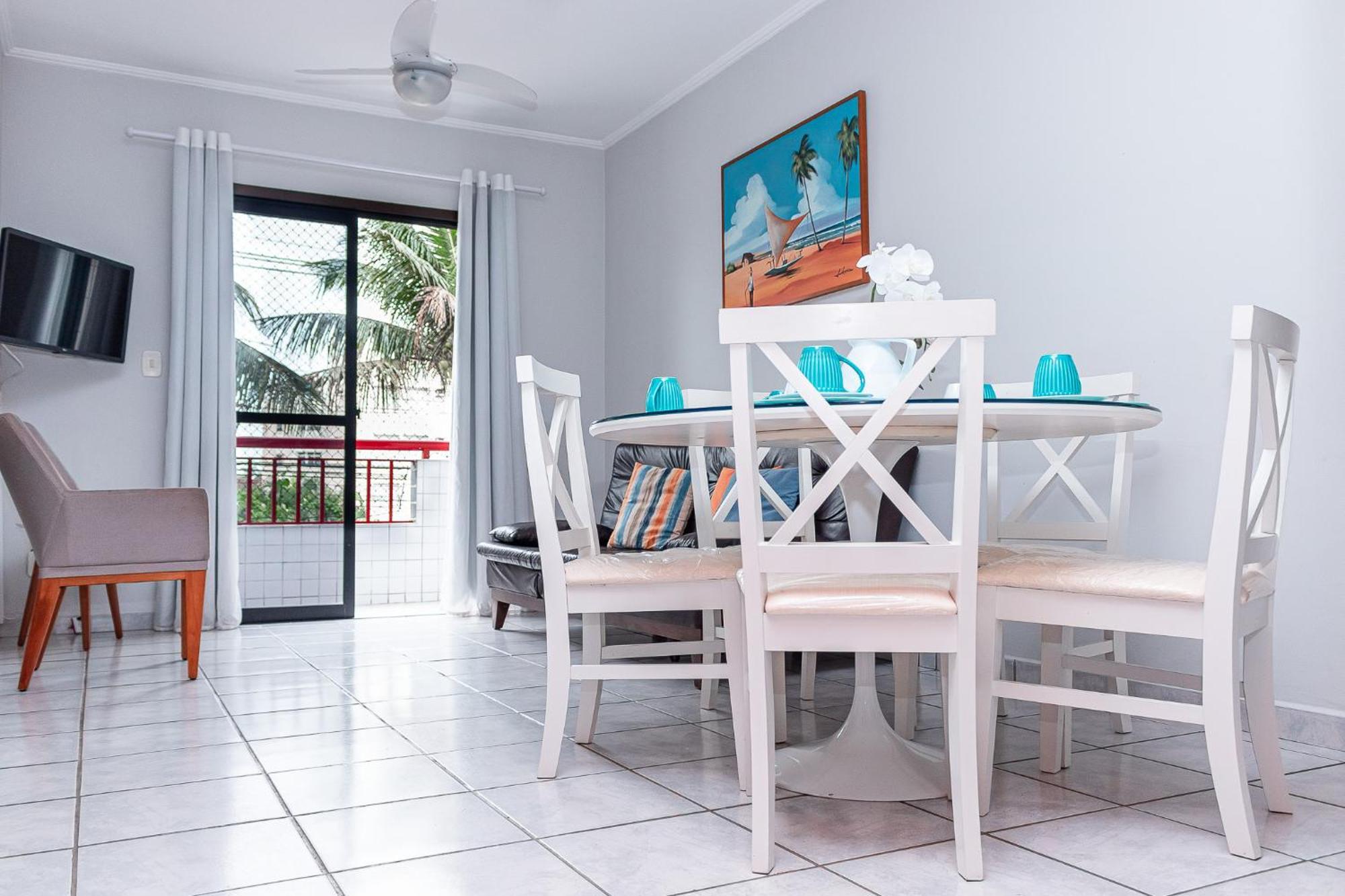 Apartamento 2 Quartos Com Ar Condicionado E Varanda A 400m Da Maitinga - Estacionamento E Piscina - Wi-fi 409 Mbps Bertioga